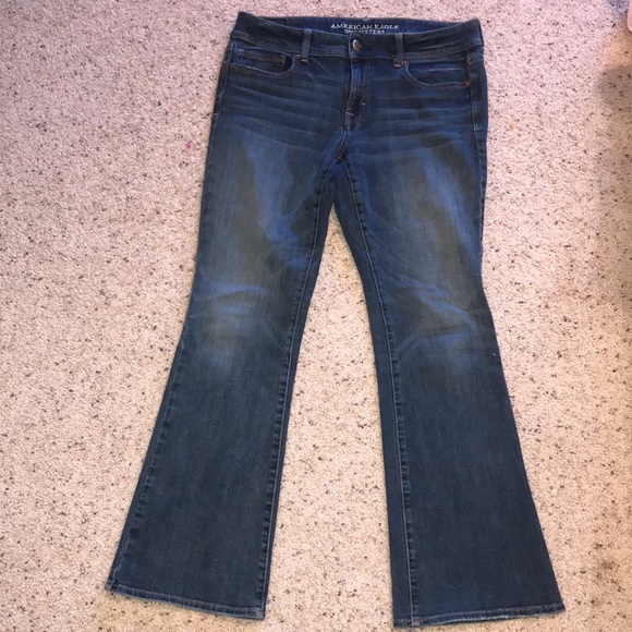 American Eagle outfitters kick boot jeans size 10 regular - Picture 5 of 11